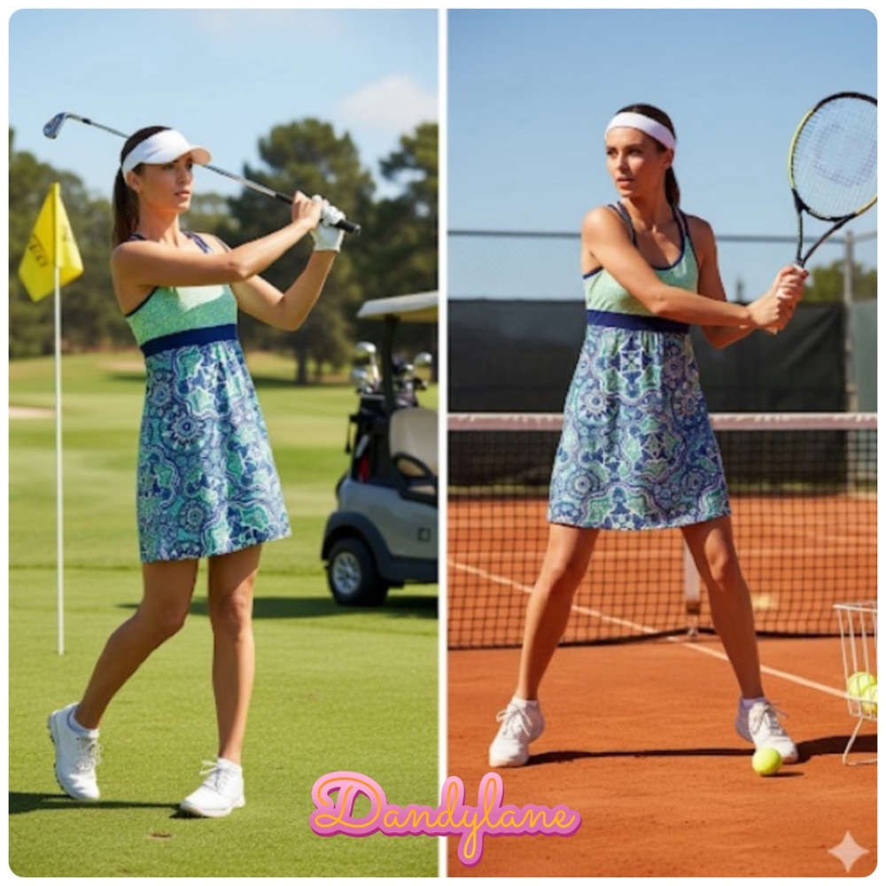 Teams Golf Tennis Athletic Dress Size Small